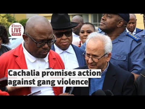 Police Minister Firoz Cachalia Promises Action Plan For Westbury And Reiger Park