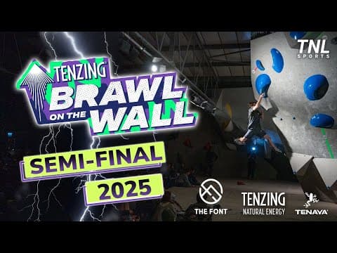 The Tenzing Brawl On The Wall Semi-final 2025 - Live From The Font In Wandsworth, London
