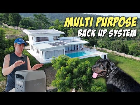 Home Back Up Power & Black Out Preperation For Next Typhoon In The Philippines