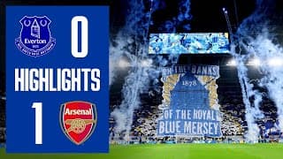 Extended Highlights: Everton 0-1 Arsenal