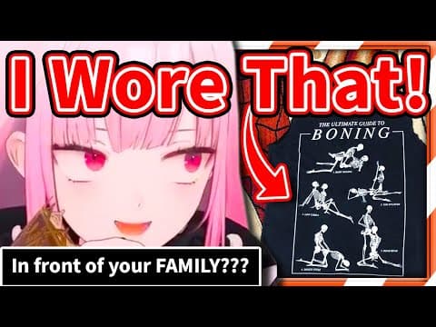 Chat Was Caught Off Guard By The Shirt Calli Wore Irl In Front Of Her Family 【hololiveen】
