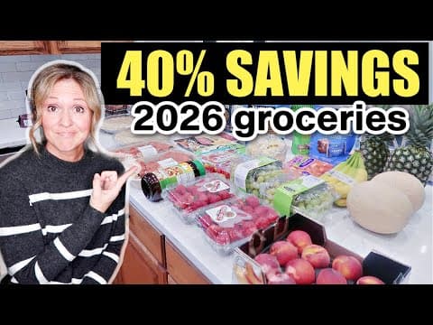 Stop Throwing Money Away 2026 | You're Wasting More Than You Think On Groceries