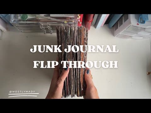 Junk Journal Flip Through (July - Dec ‘25)