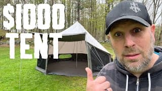 ⛺️ My Biggest Tent Ever! 🏕️ + Your Hot Stove