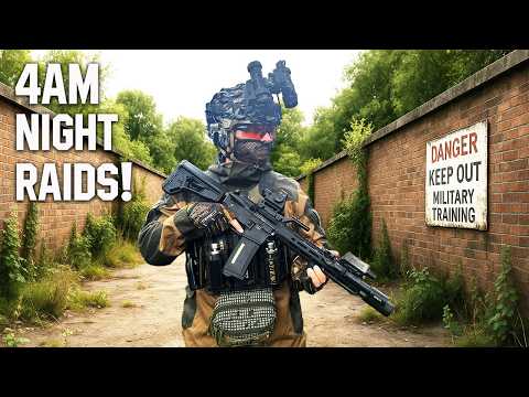 24hr Airsoft Mission At Britains Most Secret Airsoft Event! (they Don’t Allow Cameras)