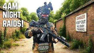 24hr Airsoft Mission At Britains Most Secret Airsoft Event! (they Don’t Allow Cameras)