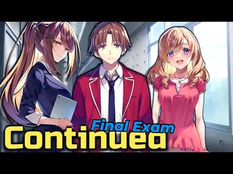 Final Exams, Possible Expulsions, Hoshinomiya's "proposal" ~ Classroom Of The Elite Year 2 Volume 12