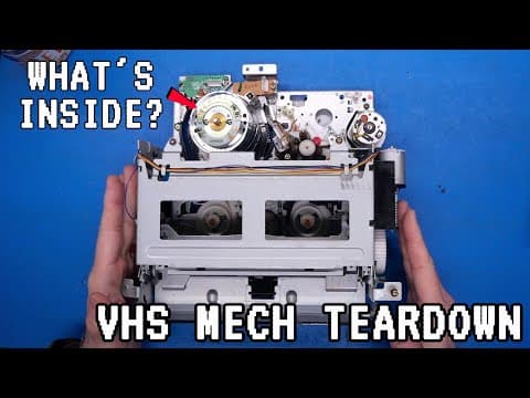 Vhs Mechanisms Are Complex Intricate Things