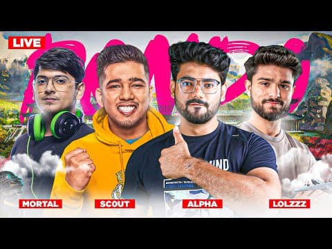 🔴new Rondo Map Tournament In Bgmi! 😁 | Creators Vs Creators