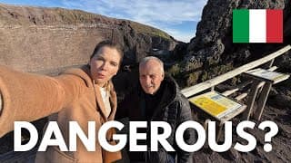 Would You Climb An Active Volcano?? | Full Tour Of Mt Vesuvius + Pompeii Archeological Park