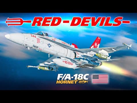 Marines Lead The Way - F/a-18c Hornet Red Devils | Deep Strikes | Digital Combat Simulator | Dcs |
