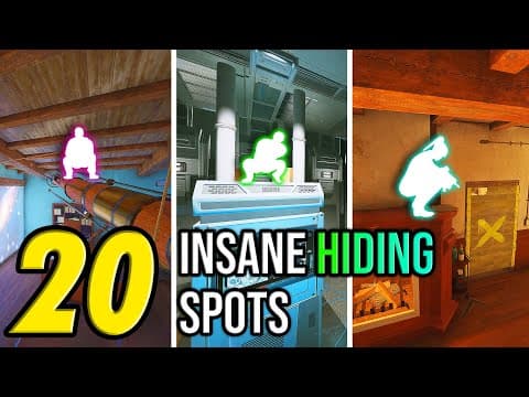 20 *new* Best Hiding Spots On Siege X In 2025