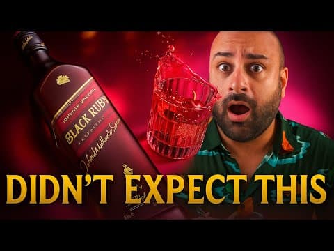 Worth The Hype Or Just A Pretty Bottle? Black Ruby Whisky Review