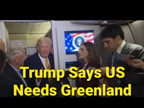Trump's Shocking Demand: Us Must Control Greenland For "national Security" – Is Annexation Next?!