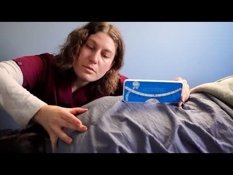 Deep Sleep Scoliosis Exam & Chiropractic Assessment Of The Spine (asmr Roleplay)