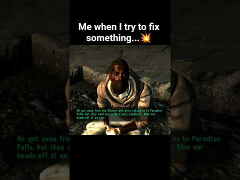 When you're not smart enough for good Karma 😅#fallout