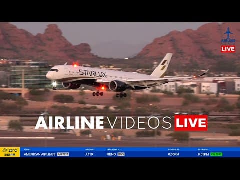 🔴live Phoenix Sky Harbor (phx) Airport Action! (january 15th, 2026)