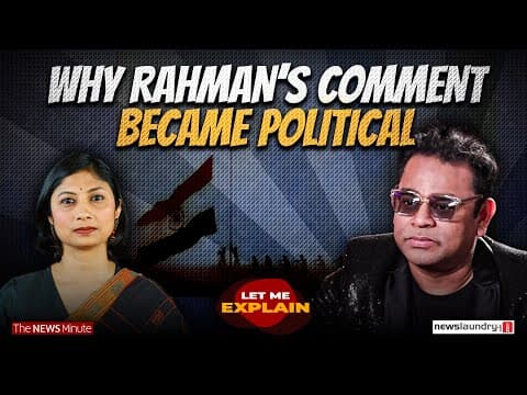 How One Word In A.r. Rahman’s Bbc Interview Led To Patriotism Test | Let Me Explain Pooja Prasanna