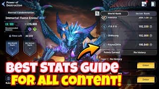 The Stats That Matter Most For All Content! Hit Huge Numbers & Do This! [solo Leveling: Arise]