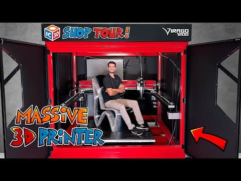 Industrial Large Format 3d Printing And Filament Extrusion (ic3d Shop Tour)