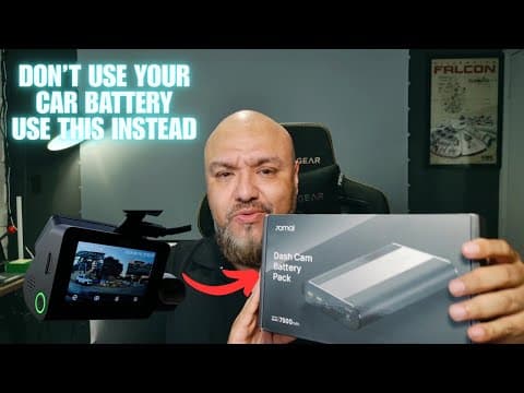 70mai Dashcam Battery Pack For Parking Surveillance