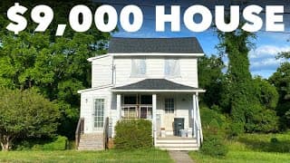 $9,000 House - Kitchen, Bathroom, Porch - Ep. 64