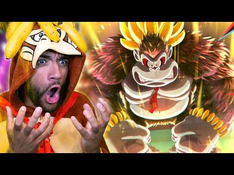 Biggest Dk Fan Plays Donkey Kong Bananza (he Went Super Saiyan)