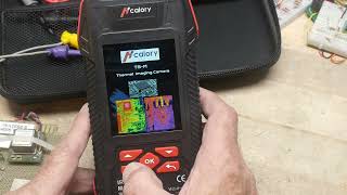 #2458  Hcalory 2-in-1 Thermal Camera And Multimeter