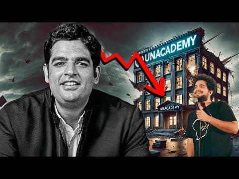 The Insane Downfall Of Unacademy | Deepak Roy