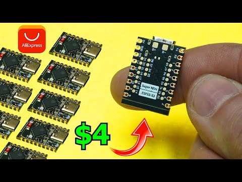 The $4 Beast: Esp32-s3 Super Mini Is Insane!