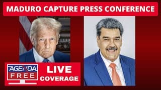 Trump Press Conference On Maduro Capture & Venezuela Attack - Live Breaking News Coverage