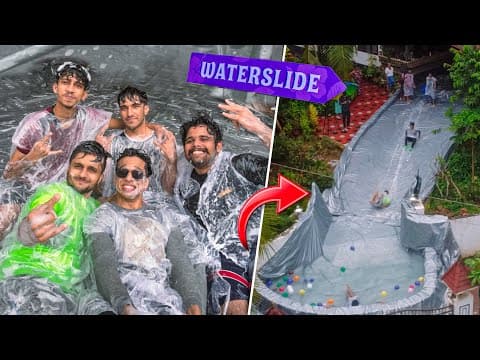I Turned My Home Into A Waterpark 🏄🏻‍♂️🌊 വീട് വാട്ടർ പാർക്ക്‌ ആക്കി മാറ്റി 🥶