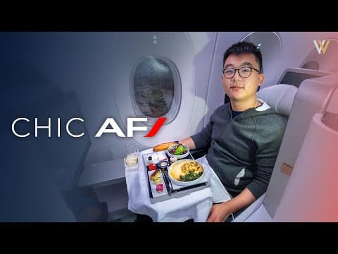 Air France A350 - Chicest Business Class?