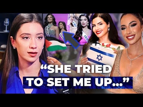 Scandal! ‘miss Israel’ Exposes How Miss Palestine Doctored Footage To Set Her Up!