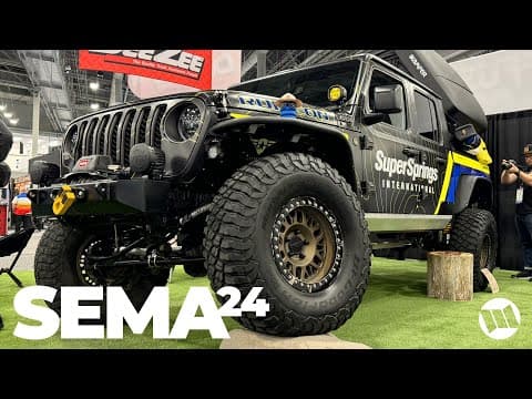 More Jeep Parts & Off Road Accessories For Wrangler And Gladiator At Sema 2024 - Day 2