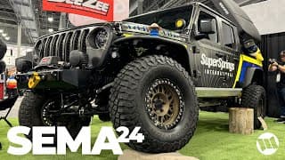 More Jeep Parts & Off Road Accessories For Wrangler And Gladiator At Sema 2024 - Day 2