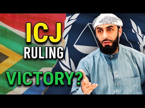 The Icj Ruling: Victory Or Setback? | Ali Hammuda