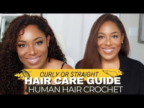 How To Care For Human Hair Crochet| Easy To Follow Guide| Lia Lavon