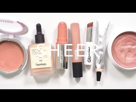 Sheer Makeup Look | Minimal, Subtle Tinted Products For Fresh, Glowy Skin | Ad