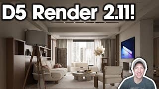 Awesome New Ai Features - D5 Render Version 2.11 Is Here!