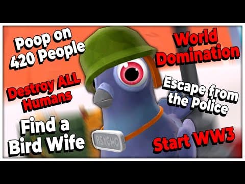 I Emptied My Vr Bird Bowels On 100% Of Humanity. Now Everyone Wears A Raincoat Even When It's Sunny.