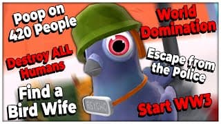 I Emptied My Vr Bird Bowels On 100% Of Humanity. Now Everyone Wears A Raincoat Even When It's Sunny.