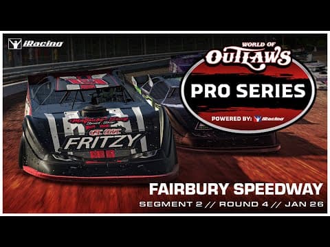 World Of Outlaws Pro Series Powered By: Iracing | Round 9 | Fairbury Speedway