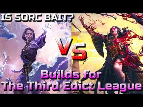 Sorceress And Witch Builds For The Third Edict - My Plans For The League Start - Path Of Exile 2