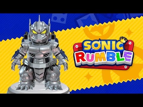 Sonic Rumble - Mechagodzilla Gameplay