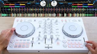 Pro Dj Mixes Top 40 Spotify Songs On White Ddj-flx4!