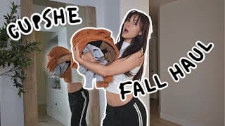 Haul Video:|| Cupshe Fall Haul!