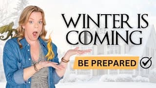 How To Prepare Your Home For Winter - Save Money, Time And Protect Your House ❄️