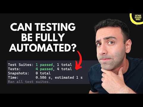 Should Developers Still Learn How To Write Tests?
