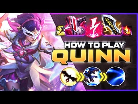 How To Play Quinn Season 15 | Build & Runes | Season 15 Quinn Guide | League Of Legends